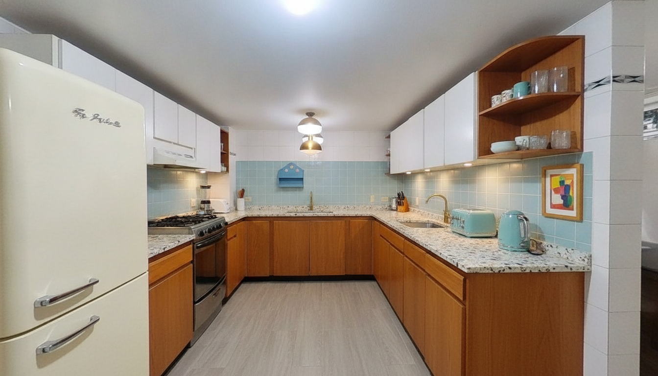 Edificio Portoví Cocina — Concepto IA
