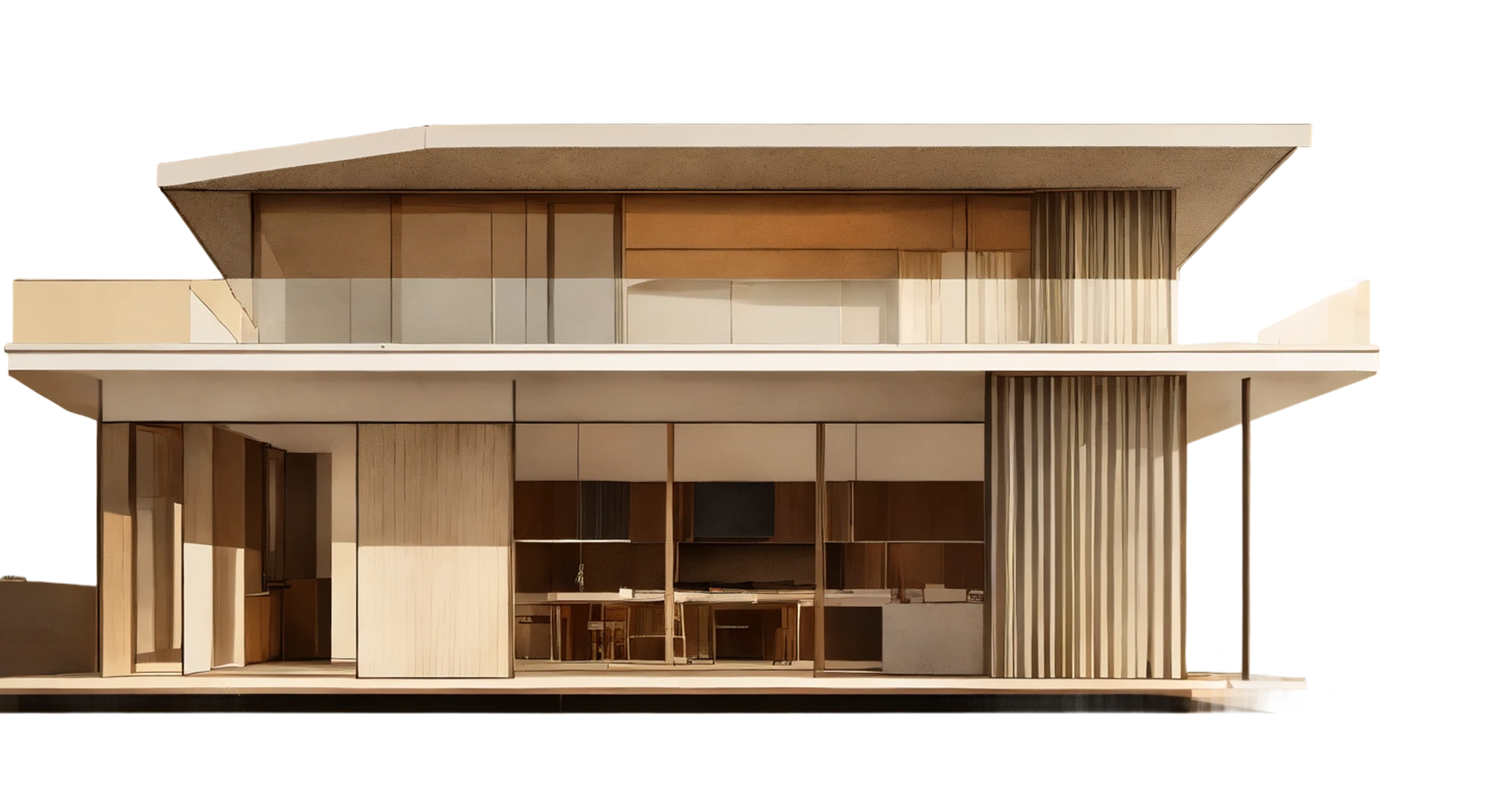 Modern home exterior